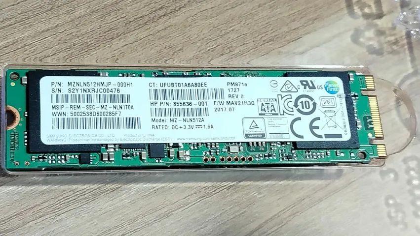 nvme m2  512 Gb  - Foto 2