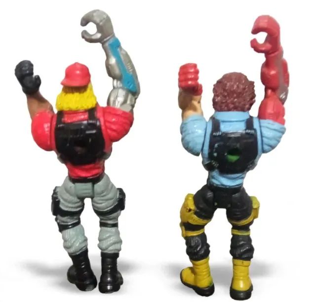 Bonecos Vintage de ação Bionic Commando Cyborg Robot  +- 11,0 cm Colecionável. - Foto 3