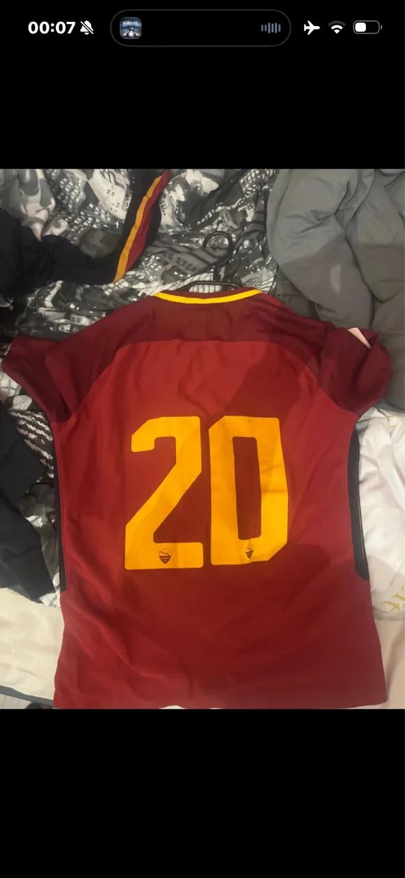 Camiseta Roma de Jogo 2017/18 Home - Foto 5