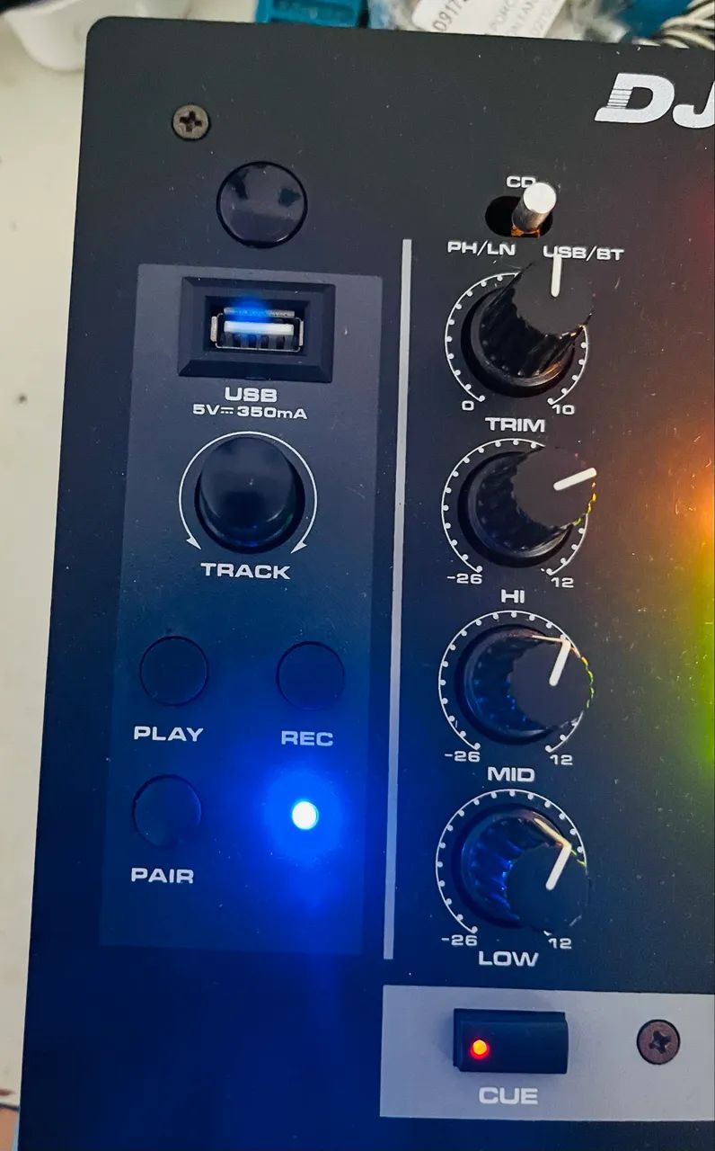 Mixer Dj-Tech com Bluetooth e USB - Foto 5
