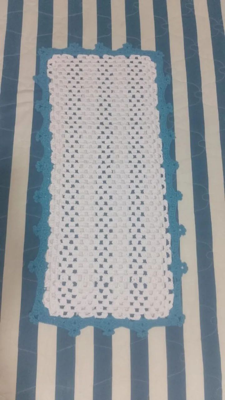 Tapete de crochê 