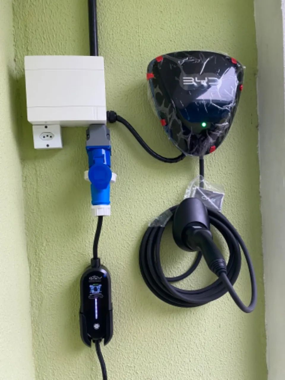 Instalação de Wallbox carregador de carro elétrico
