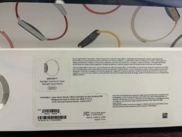 Apple watch serie7/ 45mm - Cor Starlight - Foto 3