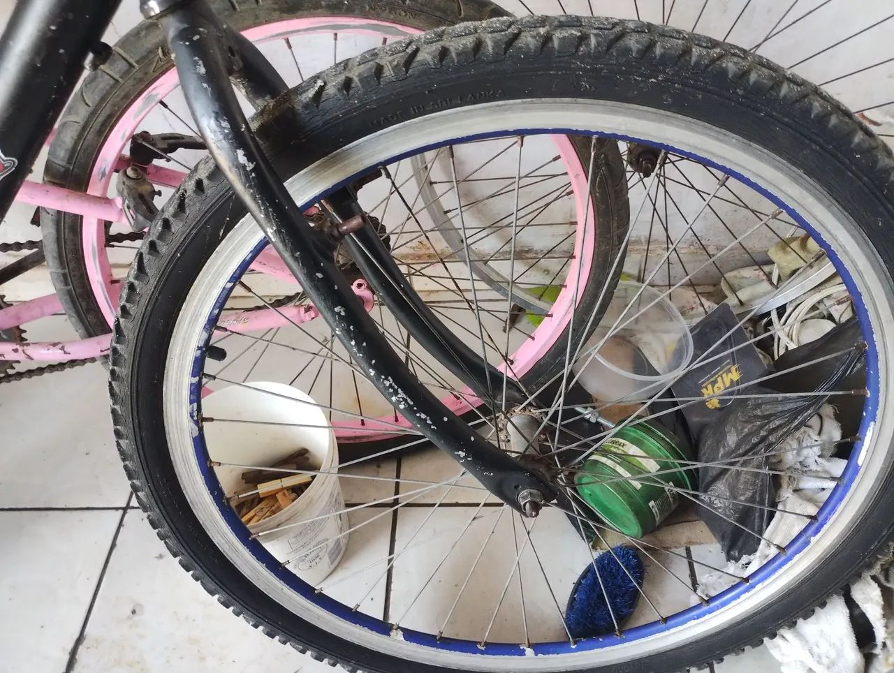 R$200 baixei pra vender ligeiro  Bicicleta pra vender  - Foto 4