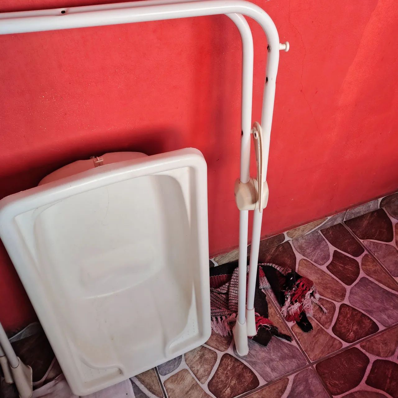 Banheira bebê com suporte 