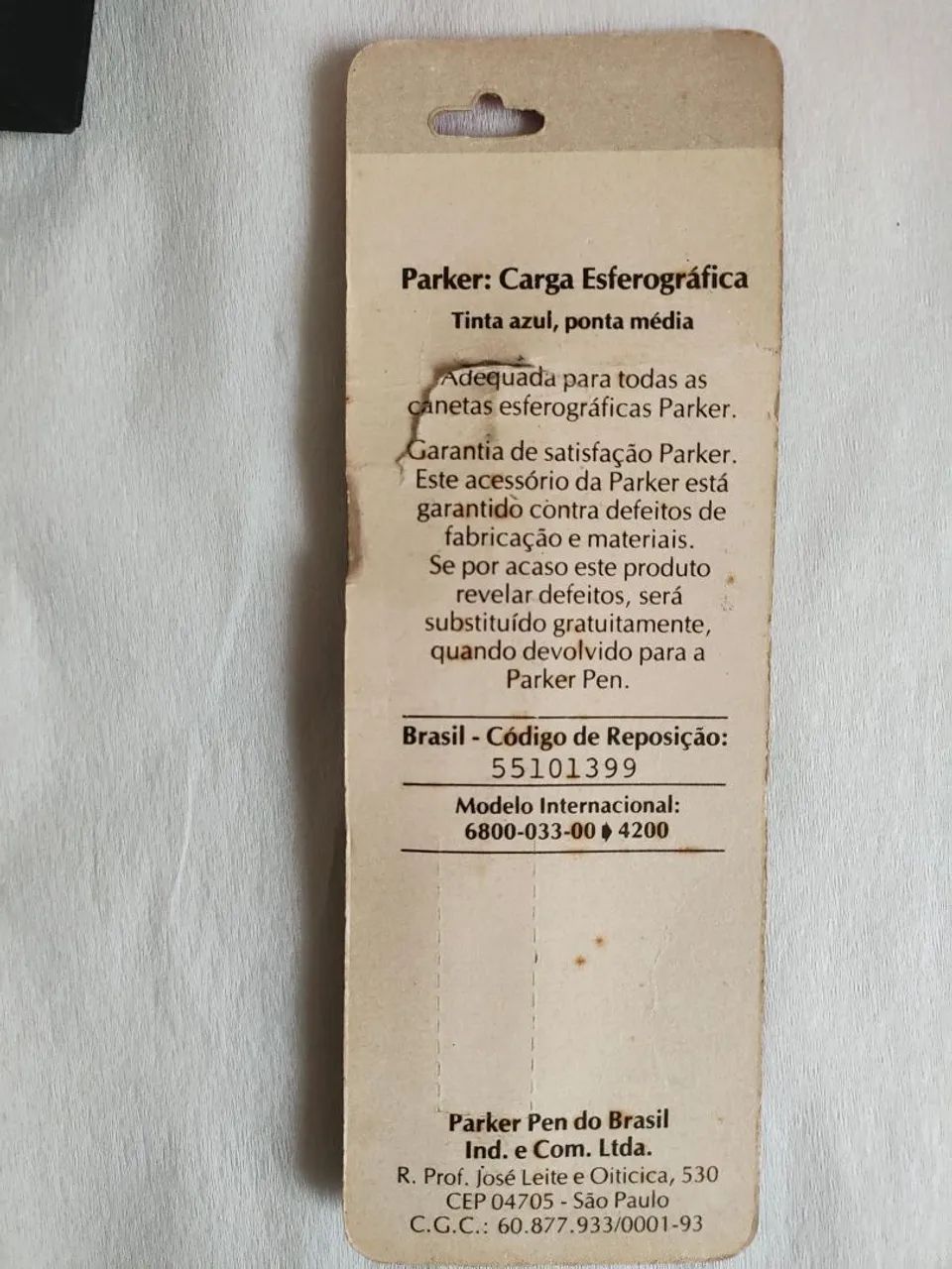 Carga Parker esferográfica  - Foto 2
