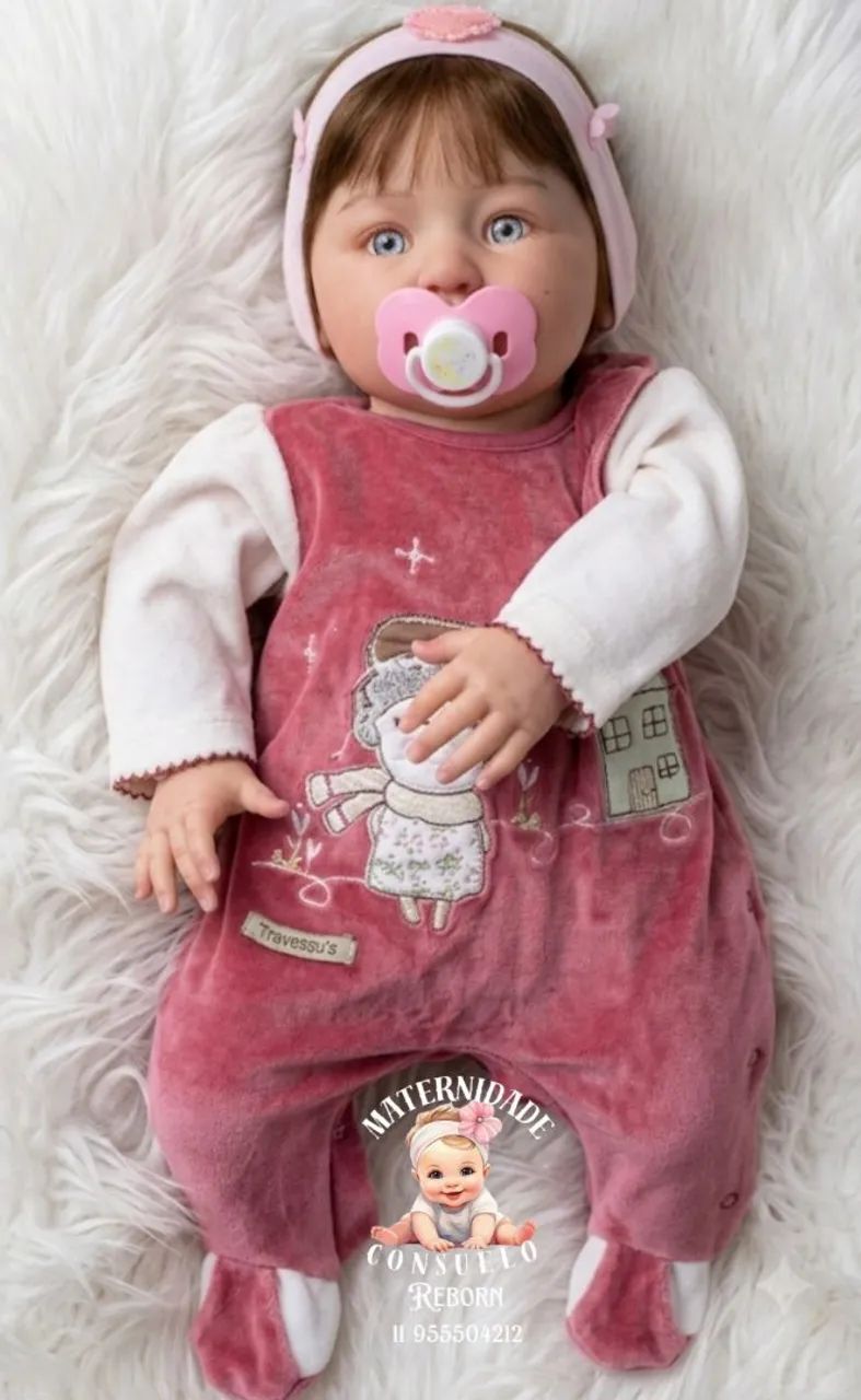 Bebê Reborn kit original com certificado  - Foto 4