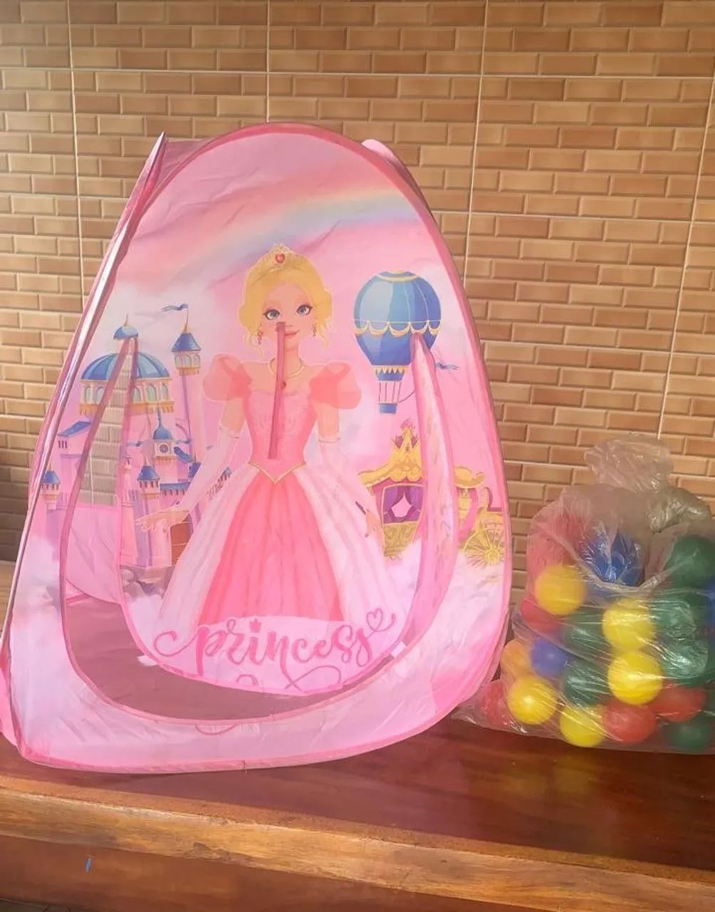 Barraca infantil com bolinha
