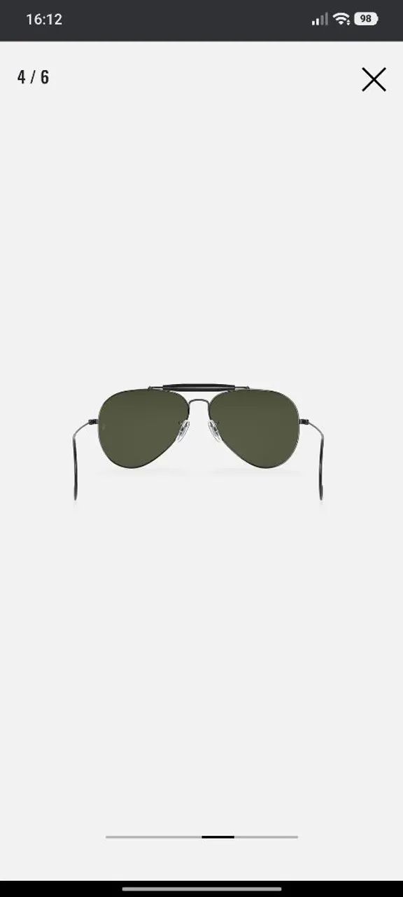 Óculos Rayban Aviador Original  - Foto 3