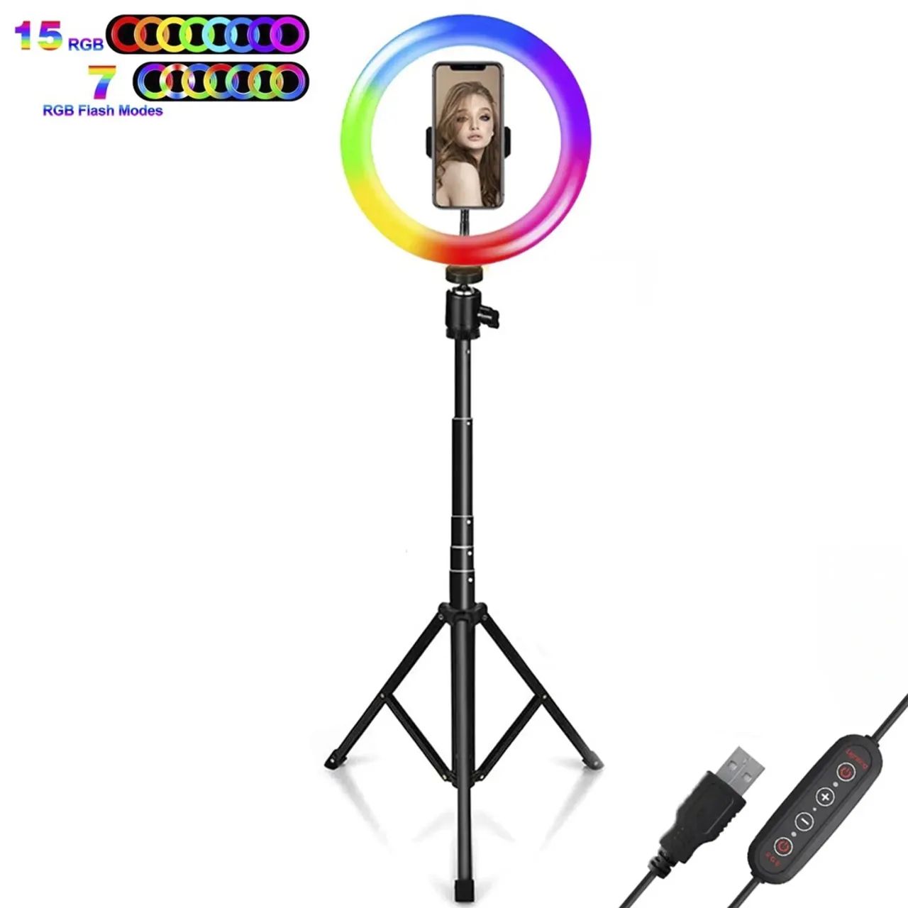 Ring light rgb - Foto 3