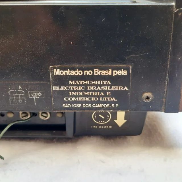 Aparelho Antigo De Som 3 X 1 National Panasonic Sg1050a