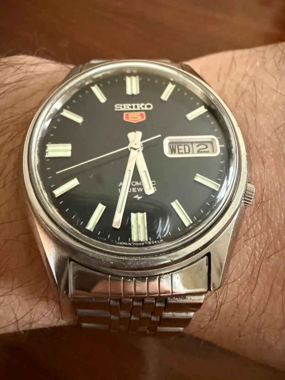 Seiko 5  * Vintage Automático 17 Rubis Japan - Foto 3