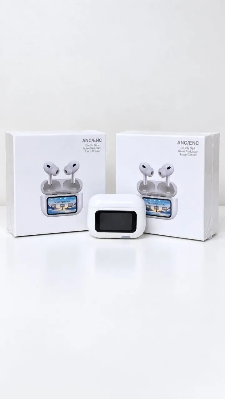 Fone de ouvido bluetooth com tela digital - Foto 4