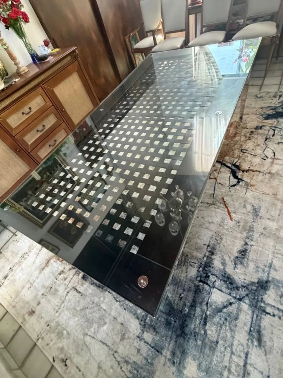 Mesa de Sala de Jantar 8 Lugares - Foto 3