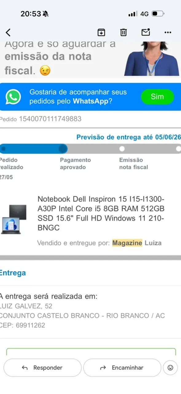 Notebook Dell i5 seminovo  - Foto 4