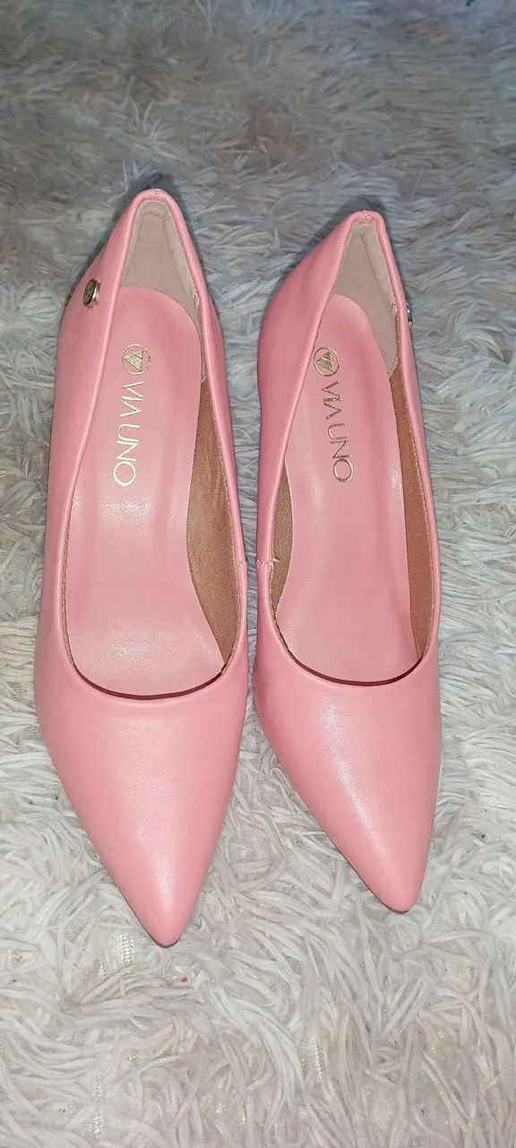 Scarpin rosa 36 - Foto 2