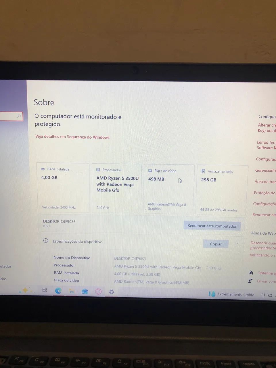 Lenovo Ideapad Ryzen 5 - Foto 5