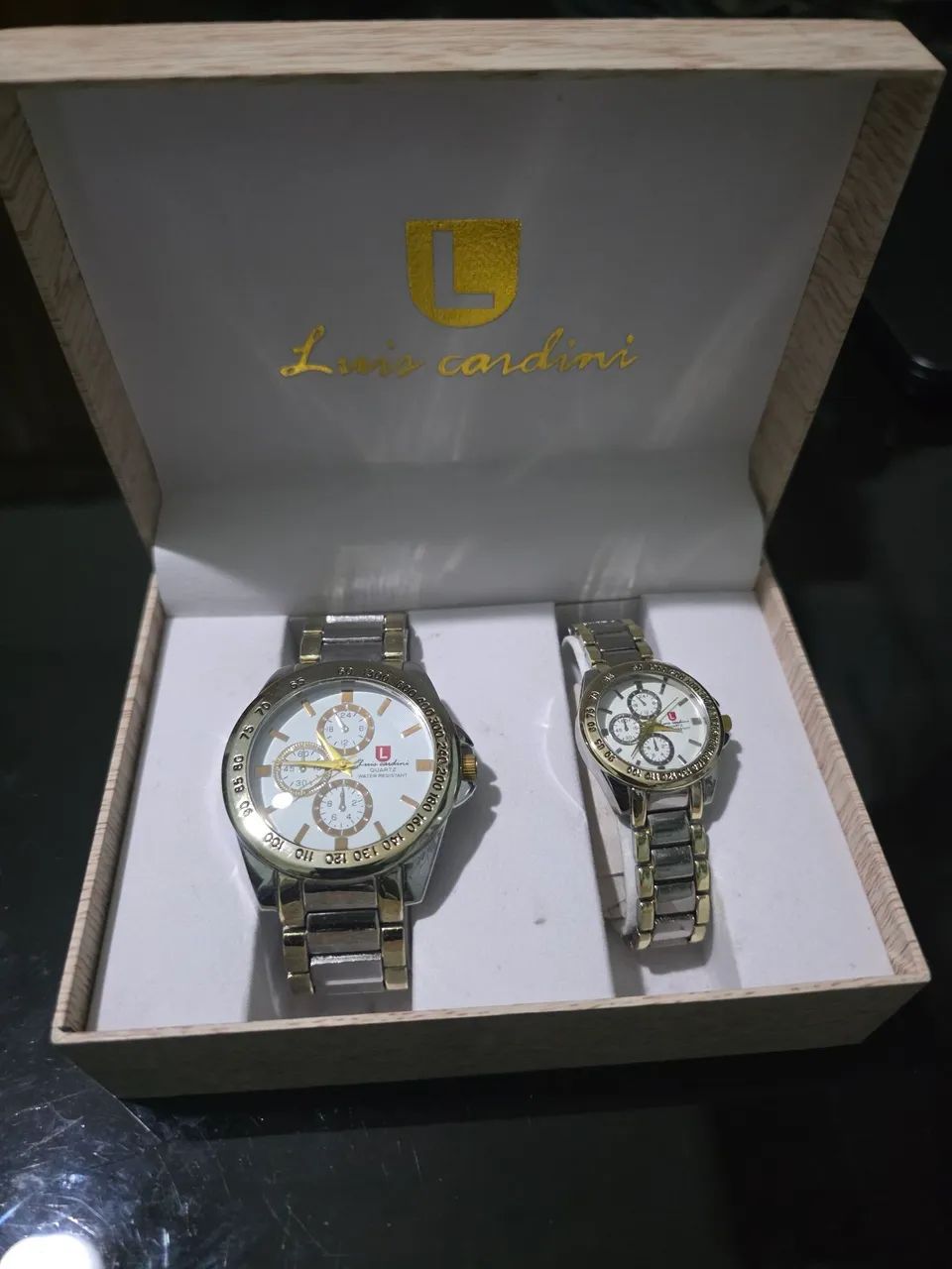 Conjunto Relógio Luis Cardini