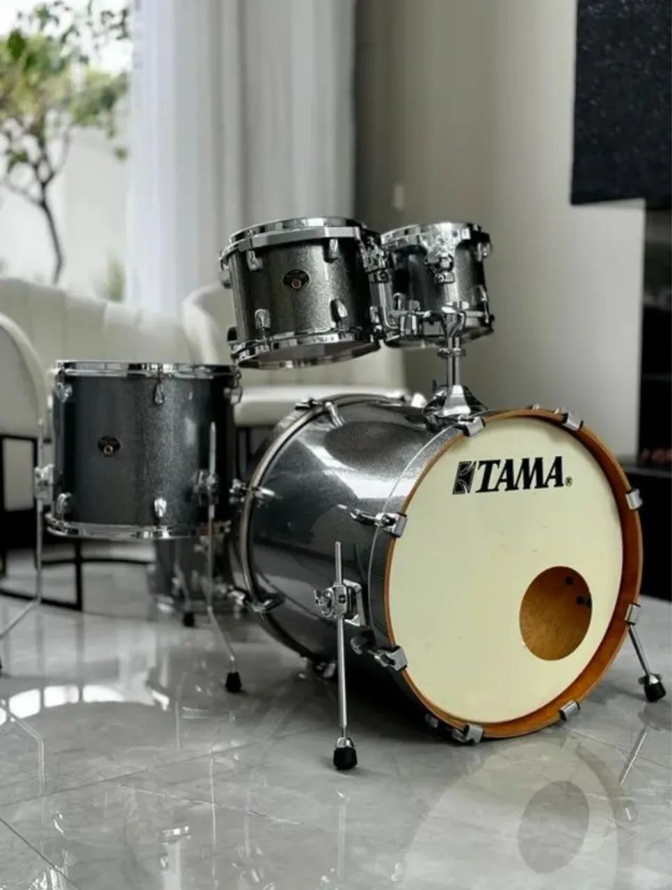 Bateria Tama Silverstar Birch - Foto 3