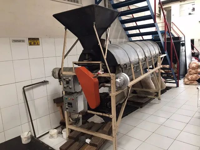 Secador Forno Rotativo Calcinador Completo 