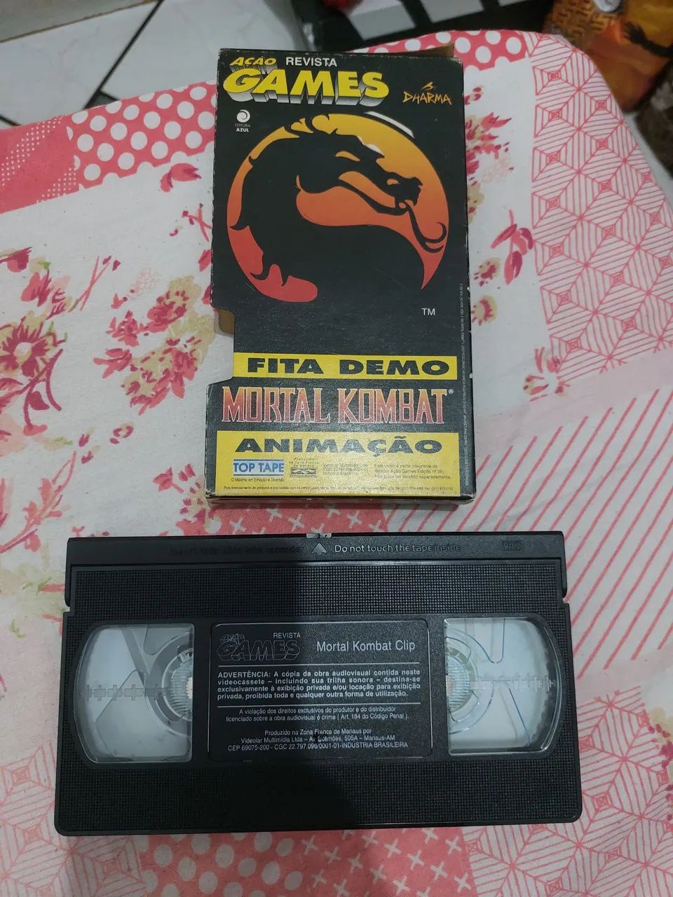 VHS Mortal Kombat "demo"