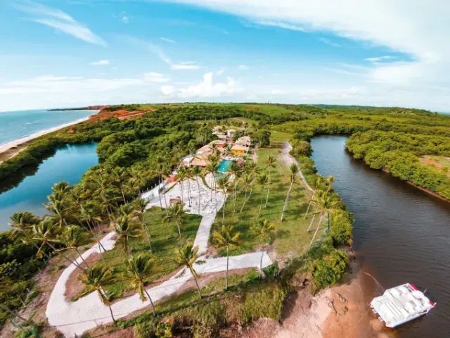 FLAT BANGALÔ 47M², RESORT ASENZA NA BARRA DO ABIAÍ PITIMBU PARAÍBA LITORAL SUL - Foto 3
