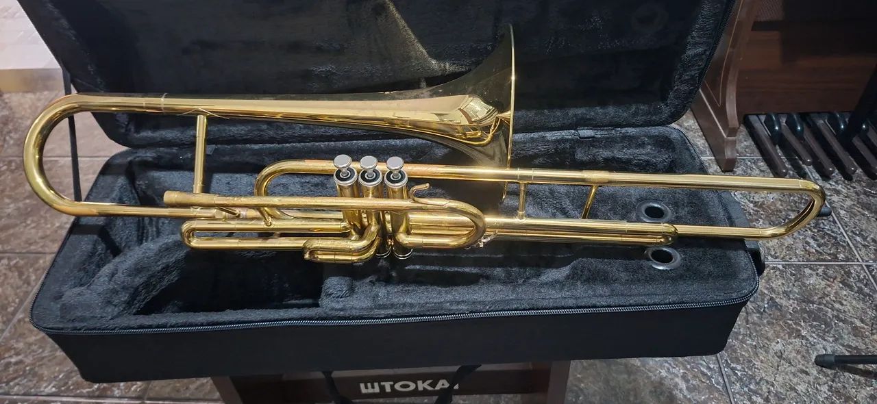 Trombone si bemol curto - Foto 3