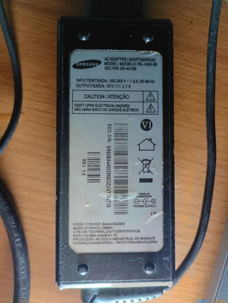 CARREGADOR DE NOTEBOOK SAMSUNG  - Foto 2
