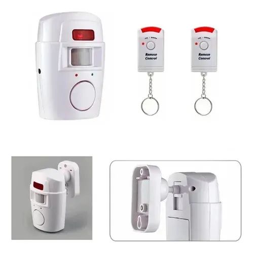 Alarme com Sensor de Presença + 2 Controles - Novo - Foto 2