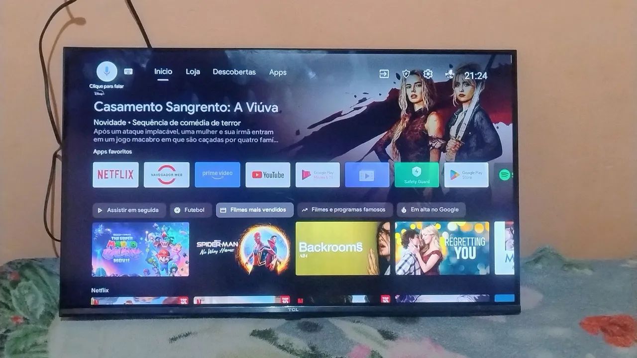 SMART TV TCL ANDROID 32 POLEGADAS, BORDA INFINITA - Foto 3