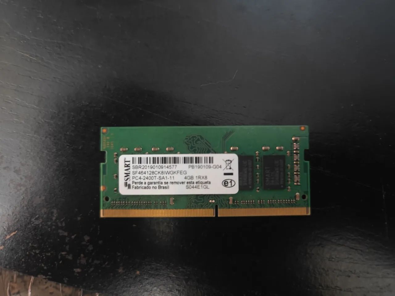 Memória Ram 4gb Ddr4 2400 mhz de Notebook