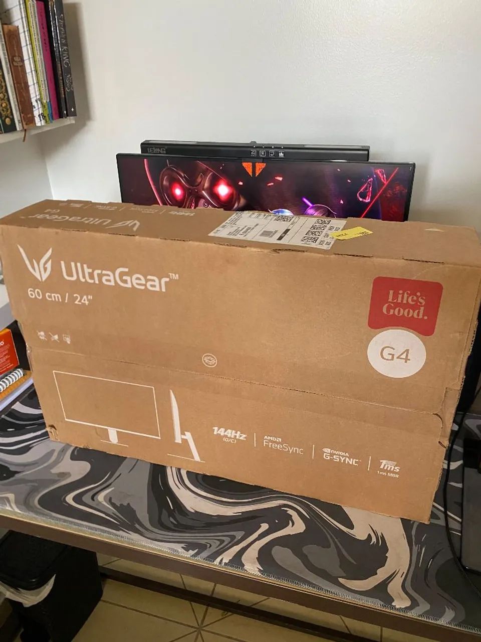MONITOR GAMER LG ULTRAGEAR 24" 144HZ IPS - Foto 3