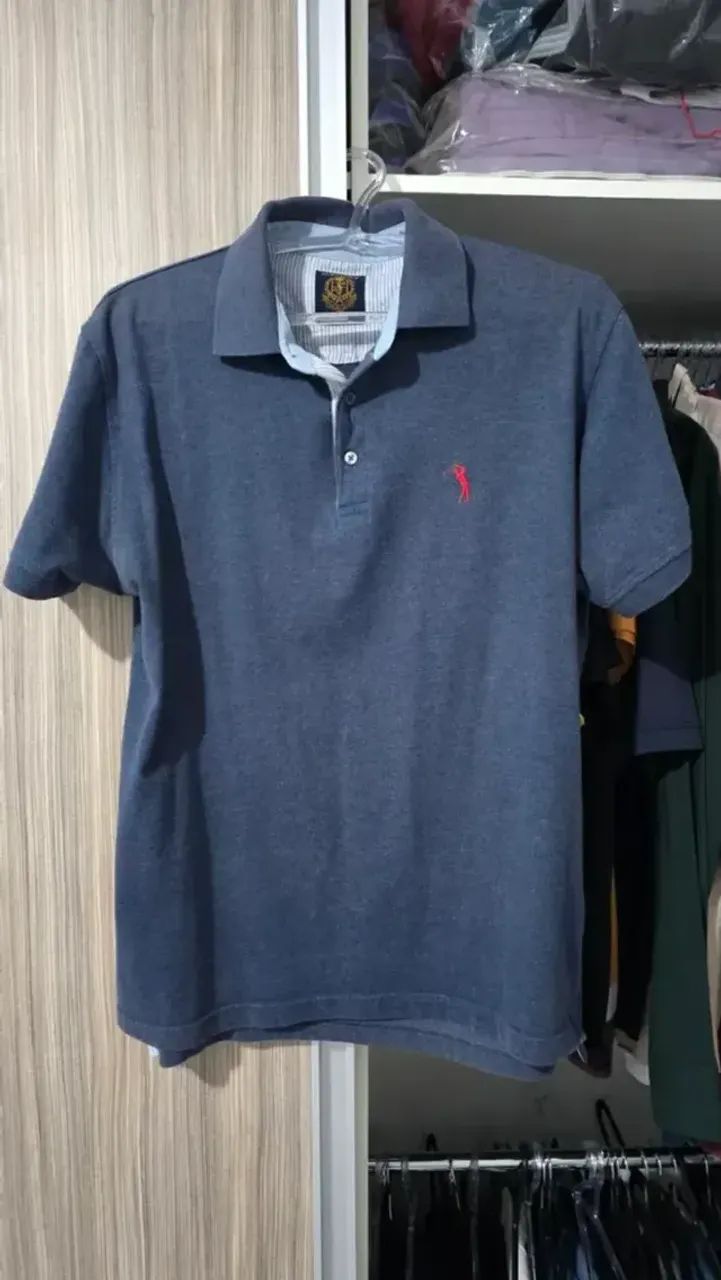 Polo Aleatory Azul Original