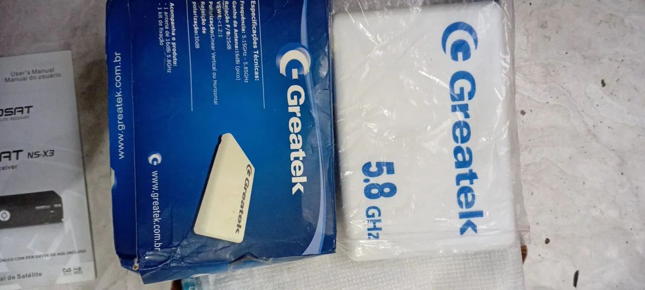 ANTENA SETORIAL GREATEK 5.8 GHz Nova 
