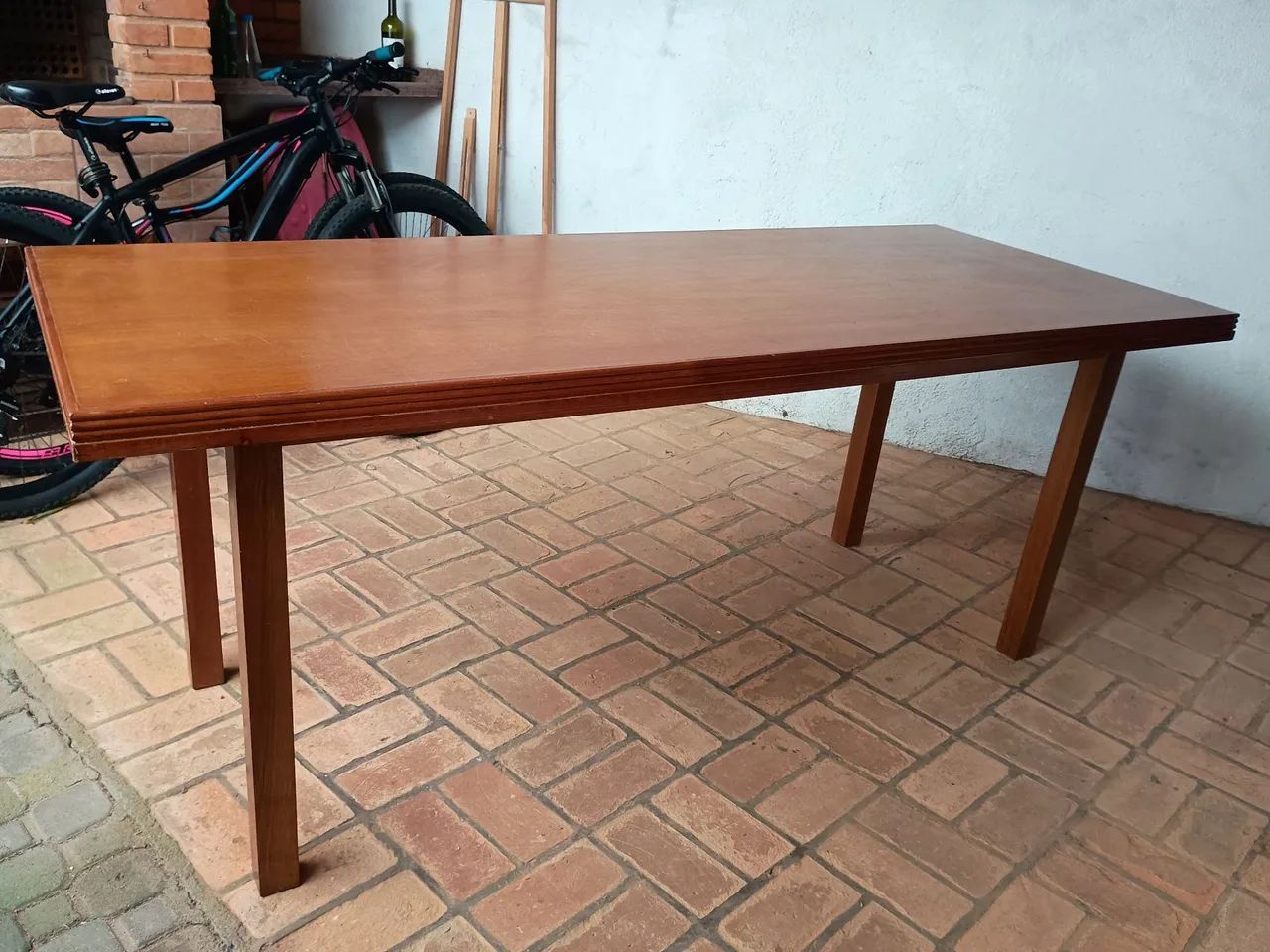 Mesa de madeira grande perfeito estado  - Foto 2