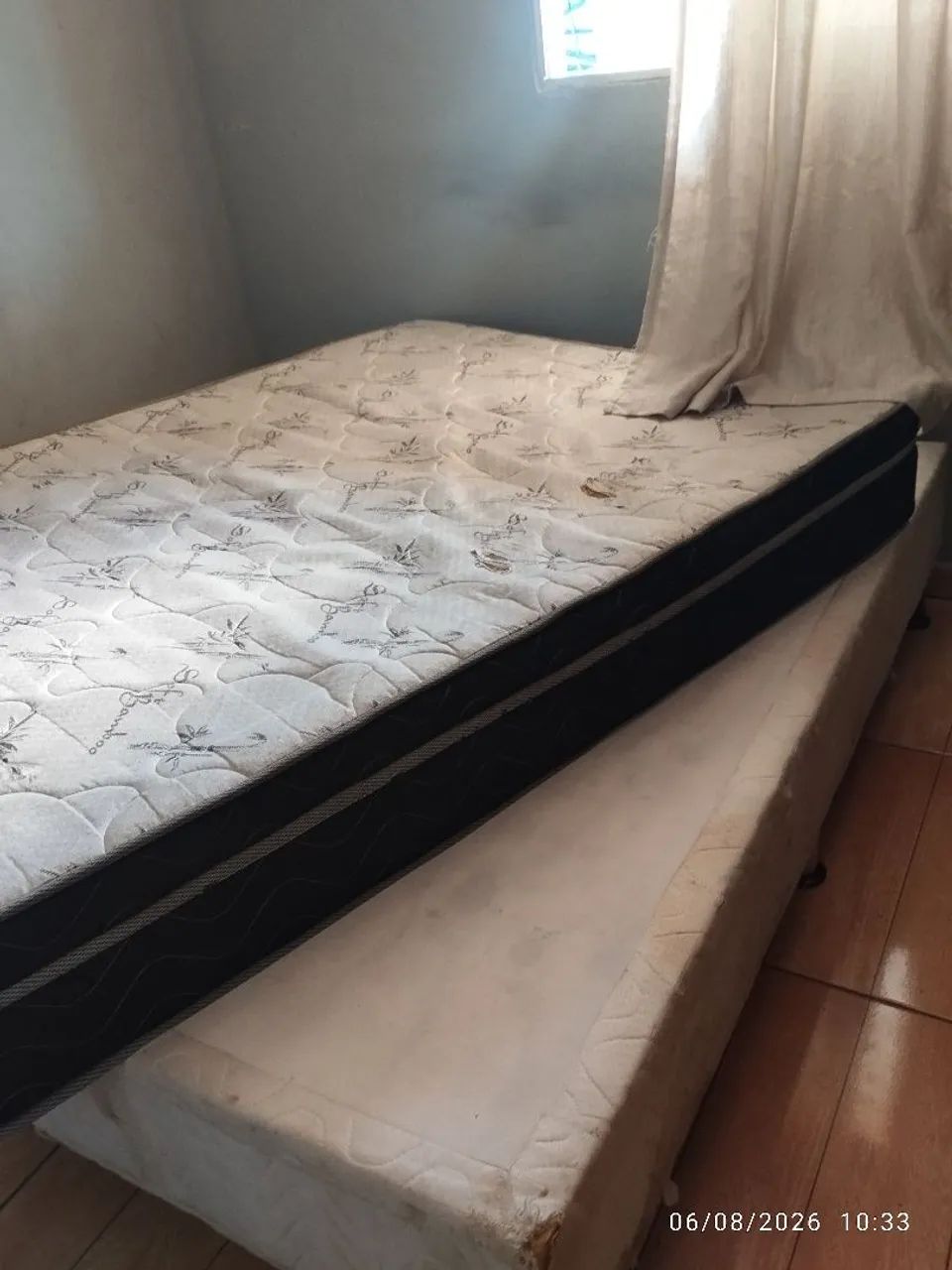 Cama box com colchão em bom estado  - Foto 3