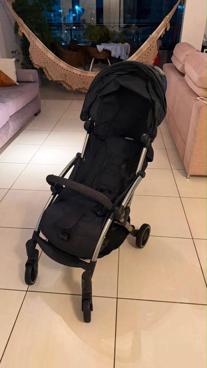 Carrinho de Bebê Chicco Cheerio Jet Black - Foto 2