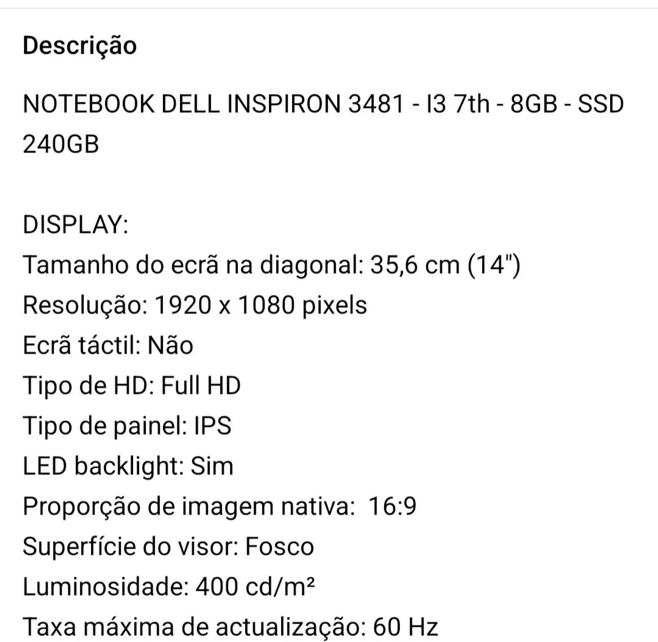 Notebook Dell Inspiron 3481 - Foto 5