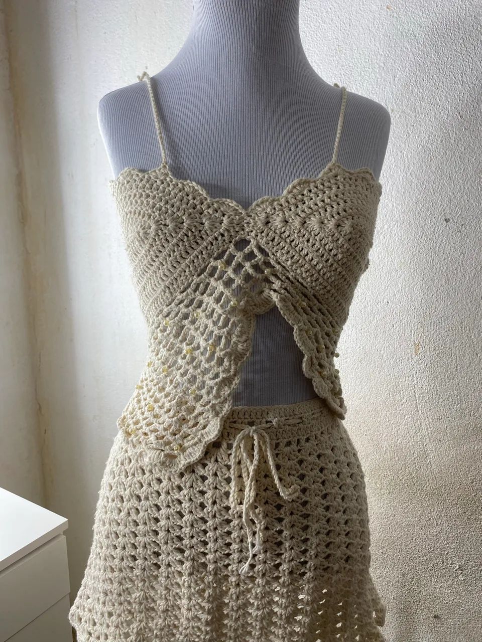 Conjunto maresia de crochê 