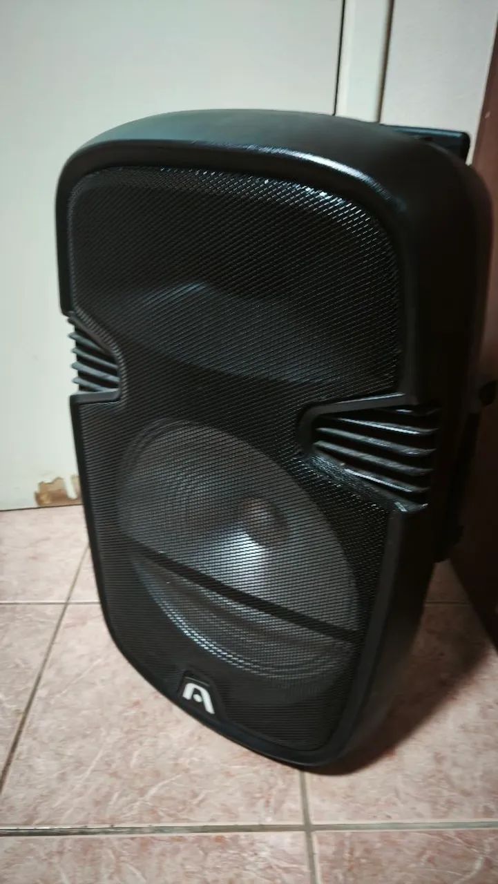 Caixa de Som Amplificada Argom Tech Bluetooth com Rodinhas  - Foto 5