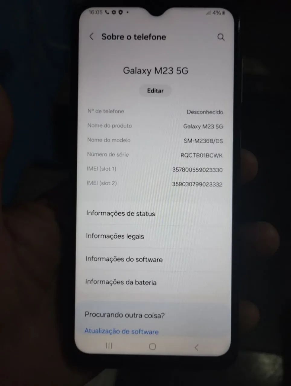 Samsung M23(5)G(128) giga 