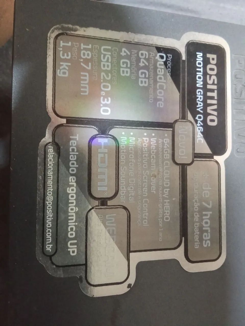 Notebook positivo para retirar peca  - Foto 4