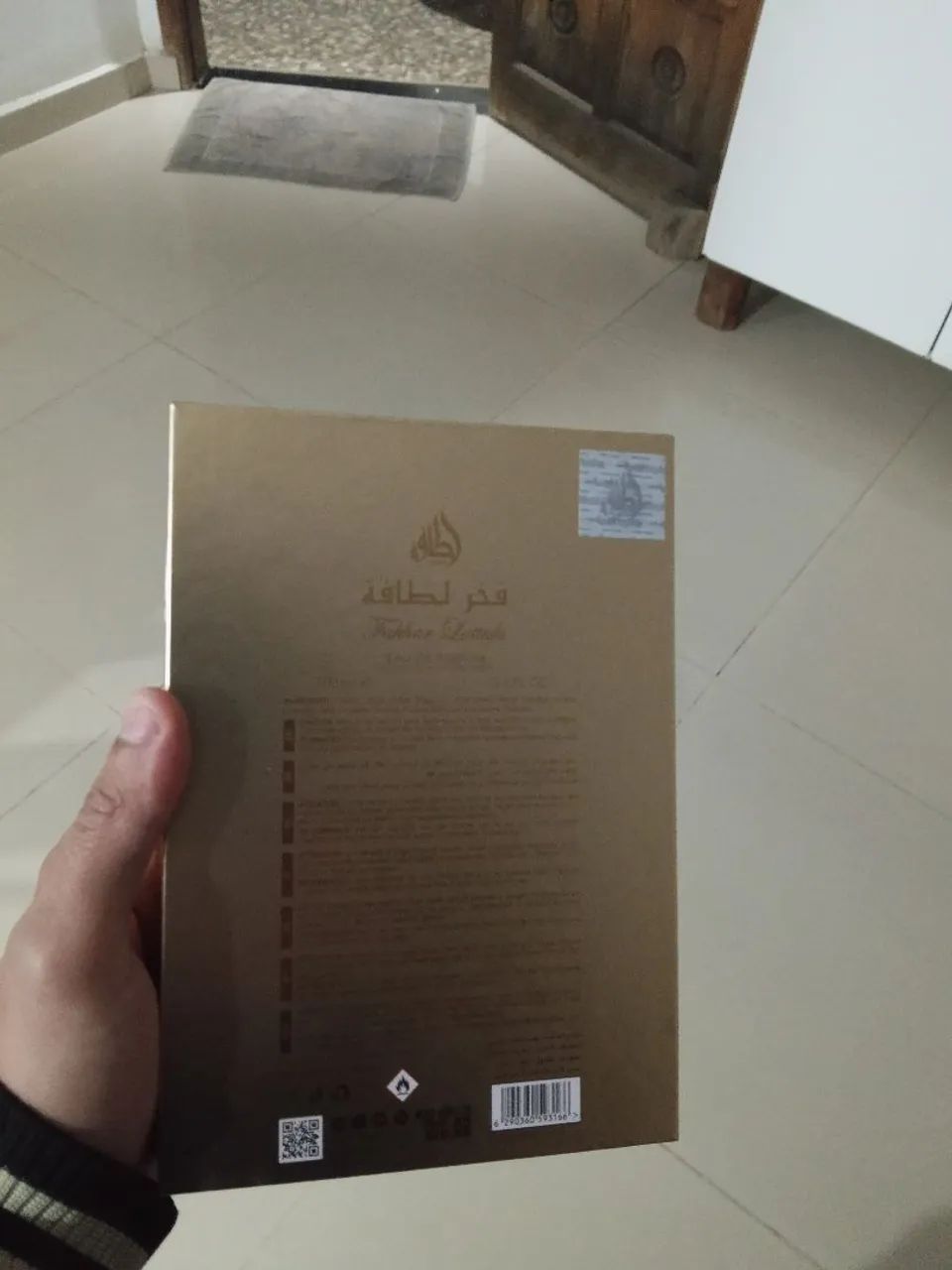 Perfume Árabe Lataffa Gold Masculino Original  - Foto 4