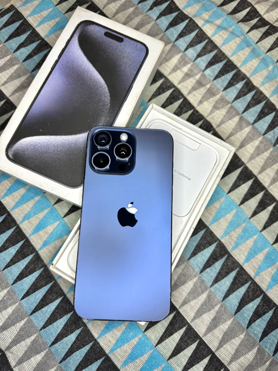 Iphone 15 pro Max 256gb azul!  - Foto 4