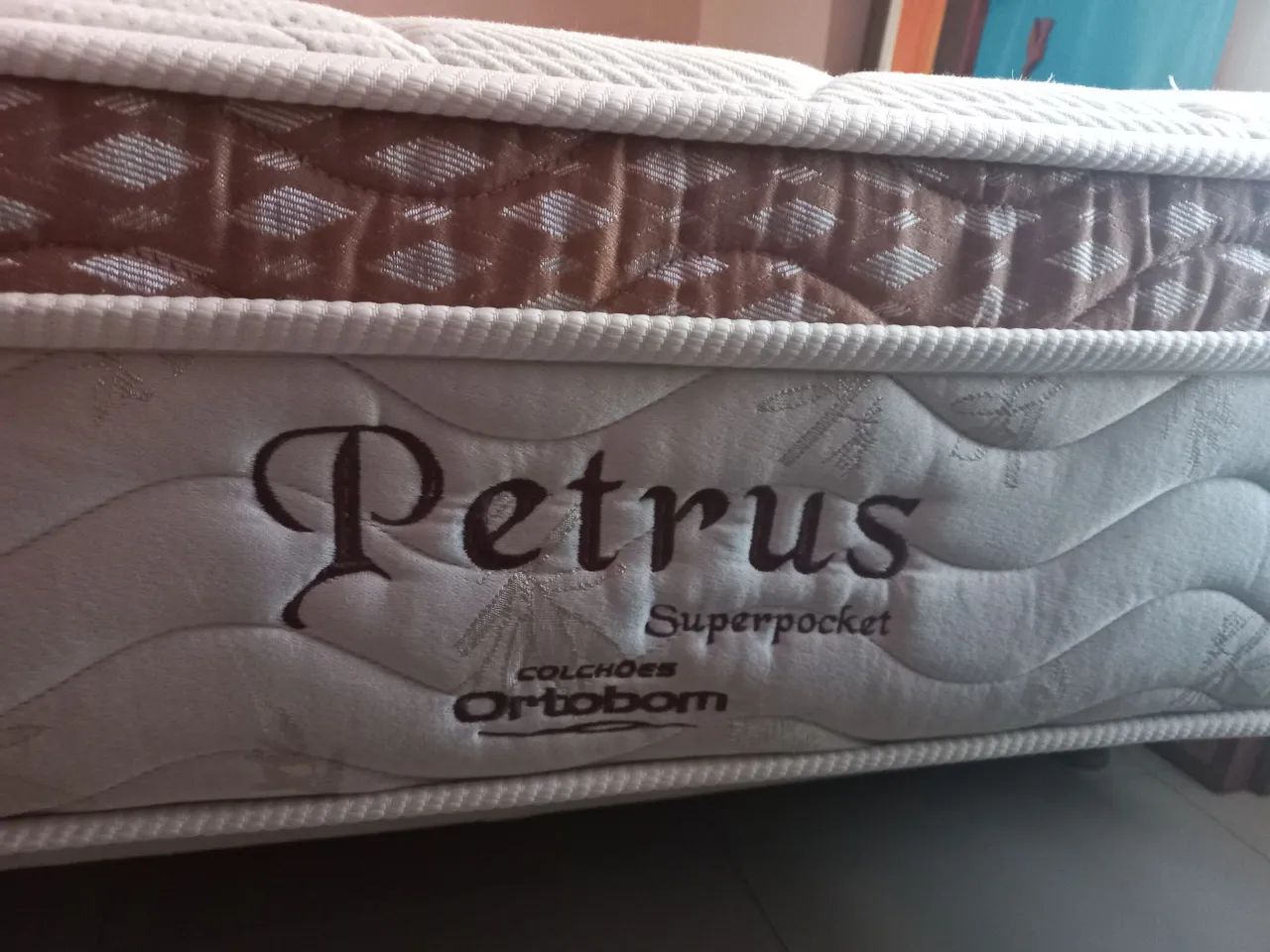 cama box casal colchão  ortobom