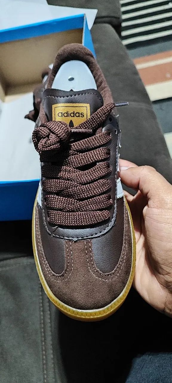 Tênis Adidas Samba tamanho 35 - Foto 4