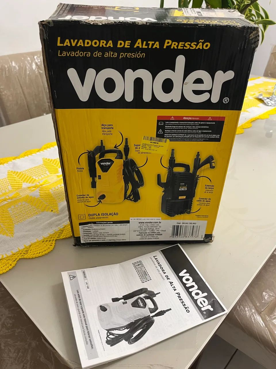 Lavadora de alta pressão Vonder 1300 - Foto 6