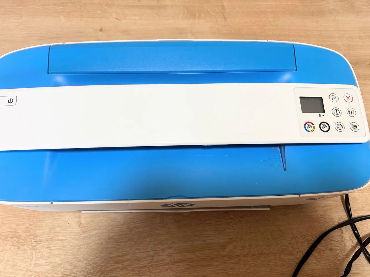 Multifuncional impressora HP Deskjet 3776 (J9V88A), Branco/Azul - Foto 3