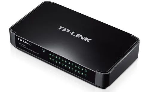 Switch TP-Link 24-Port 10/100Mbps Desktop Switch TL-SF1024M - Foto 4