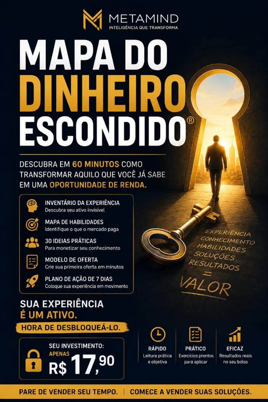 MAPA DO DINHEIRO ESCONDIDO®
